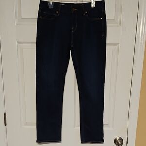 Gap 1969 Dark Blue Real Straight Denim Jeans 29s